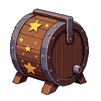 barrel storage magical enchanted