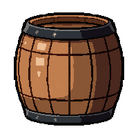 barrel storage medieval wooden