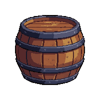 barrel storage pristine new