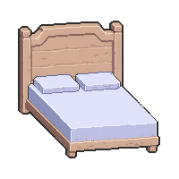 bed four poster pristine new