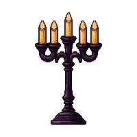 candelabra tall dark gothic