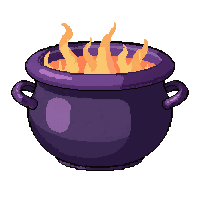 cauldron iron pristine new