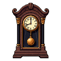 clock grandfather magical enchanted