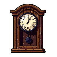 clock grandfather rustic farmhouse