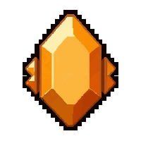 amber orange  marquise cut