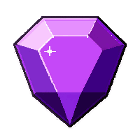amethyst purple  trillion triangle cut