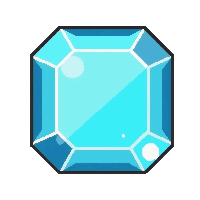 aquamarine cyan  cushion cut