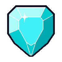 aquamarine cyan  trillion triangle cut