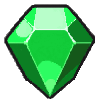 emerald green  trillion triangle cut