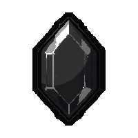 onyx black  marquise cut