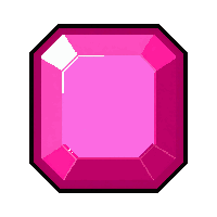 rose pink  cushion cut