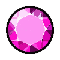 rose pink  round brilliant cut
