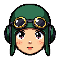 aviator goggles hat  forest green