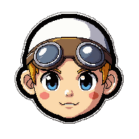 aviator goggles hat  pure white