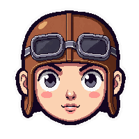 aviator goggles hat  rusty brown