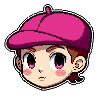 beret artist hat  hot pink
