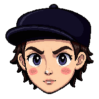 beret artist hat  midnight black