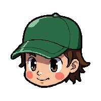 feathered cap  forest green