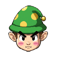 jester bells hat  forest green
