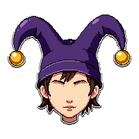 jester bells hat  midnight black
