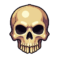 bone skull helm  blessed holy light