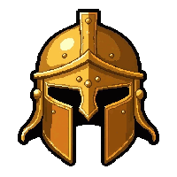 bronze spartan helm  legendary unique