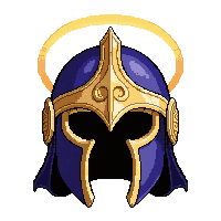 celestial halo helm  blessed holy light