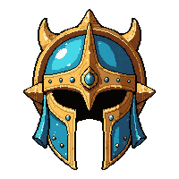 celestial halo helm  ornate decorated
