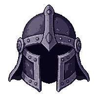 dwarven stone helm  ornate decorated