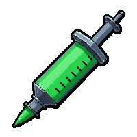antidote green syringe  expired and old