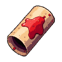 bandage roll bloody  bubbling fizzing