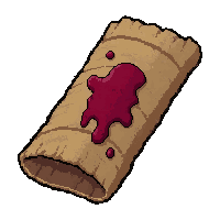 bandage roll bloody  murky brown bubbling
