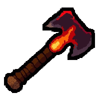 axe fire  stitched together