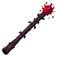 barbed wire whip  blood splattered