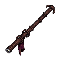 barbed wire whip  freshly sharpened