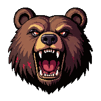 bear trap iron jaw  blood splattered
