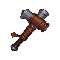 bear trap iron jaw  leather wrapped hilt