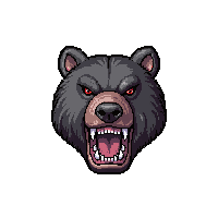 bear trap iron jaw  stitched together