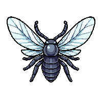 crystal ice moth  giant oversized