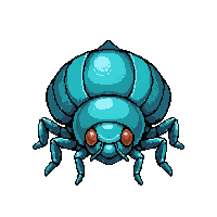 cyan damselfly  giant oversized