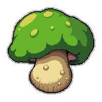 green mossy cap  rare legendary