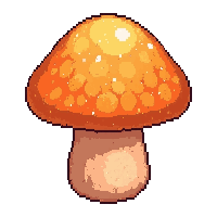 orange morel honeycomb  enchanted sparkle