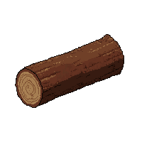 fallen log  rust stained