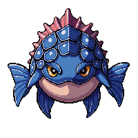 anglerfish glowing  armored shell plated