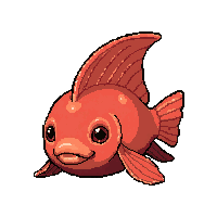 anglerfish glowing  coral reef colored