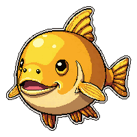 anglerfish glowing  golden legendary