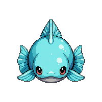 anglerfish glowing  pearl iridescent