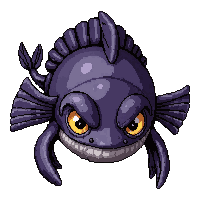 anglerfish glowing  toxic poison bright