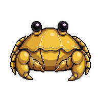 crab hermit shell  golden legendary