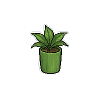 Bamboo Stalk  Tiny Seedling — free pixel art sprite from Runner Plants